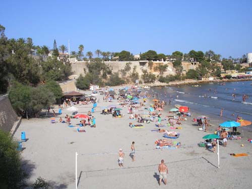 Beach at Cabo Roig